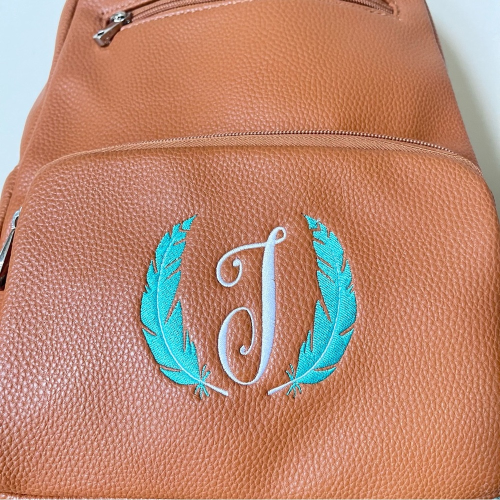 Small Monogrammed backpack - Picture 5 of 7